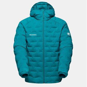 NWT NIB Mammut Sender IN Hooded Jacket, Men's Small Deep Teal